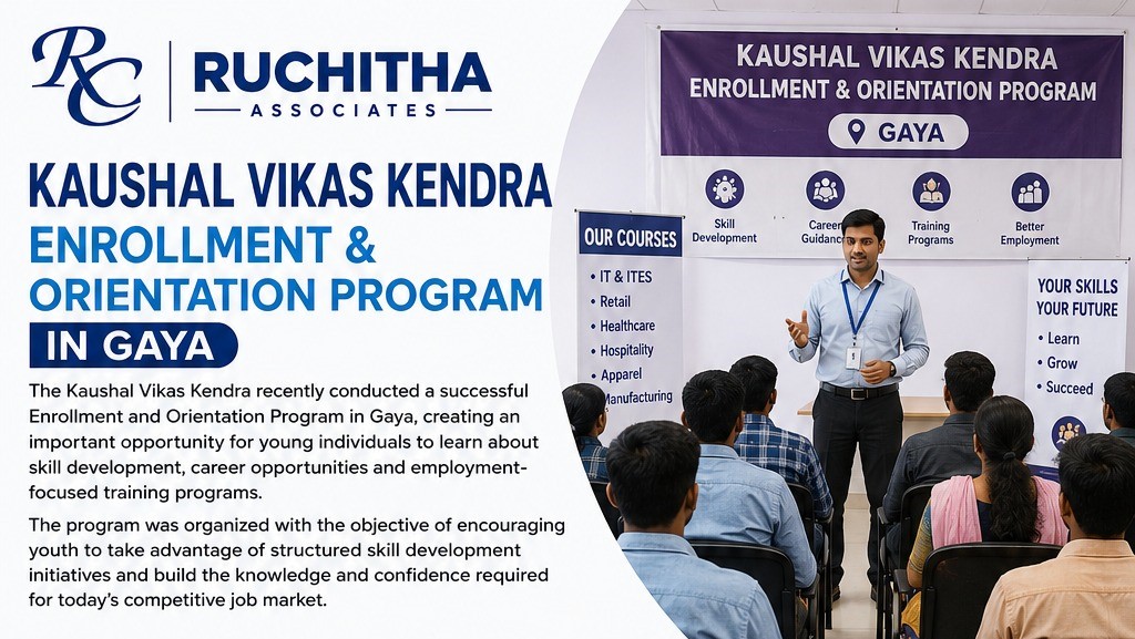 Kaushal Vikas Kendra Conducts Successful Enrollment and Orientation Program in Gaya